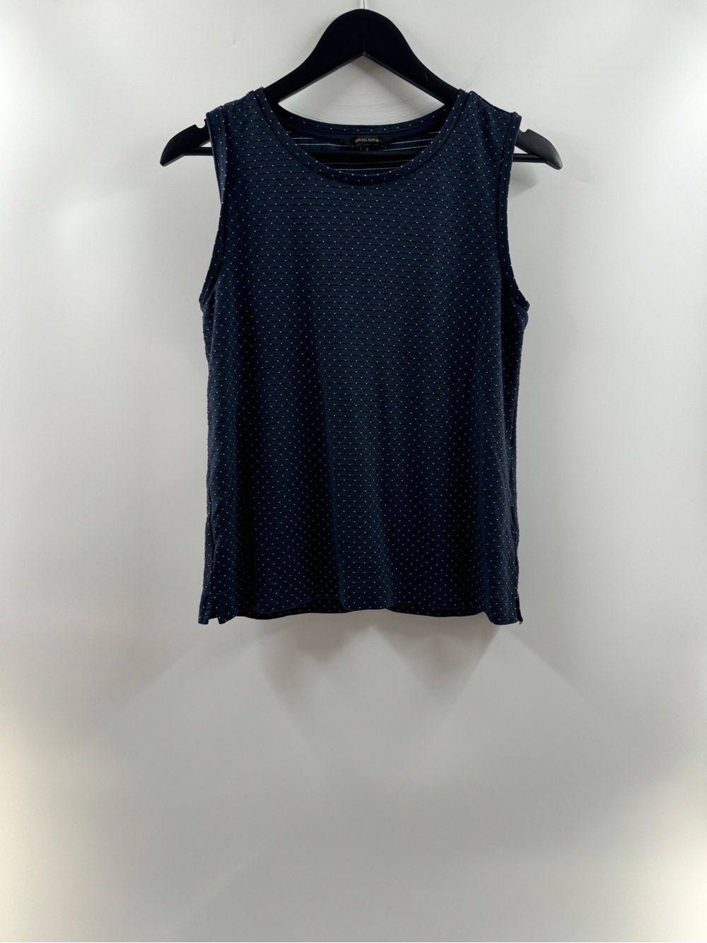 Banana Republic Navy Blue White Dot Tank Top – Women’s Small